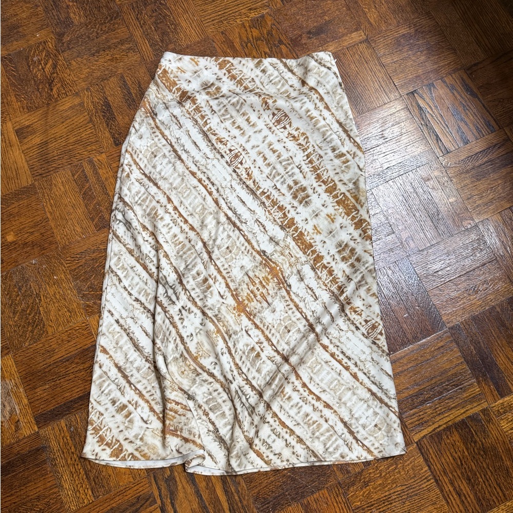 Aritzia Satin Midi Skirt - Picture 3 of 5
